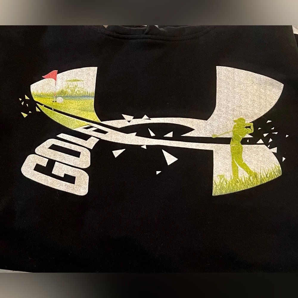 Custom “Under Armour” Golf Hoodie Large